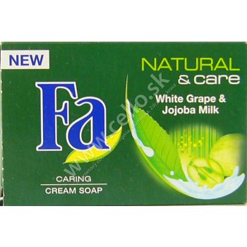 Fa Natural & Care White Grape & Jojoba Milk toaletné mydlo 100 g
