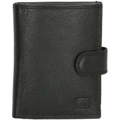 praktická kožená peňaženka Page čierna