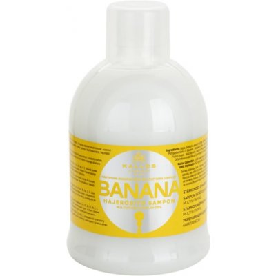 Kallos Banana posilňujúci šampón s multivitamínovým komplexom 1000 ml