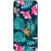 Picasee silikónový čierny obal pre Samsung Galaxy S25 FE 5G - Pink Monstera
