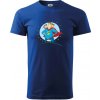 Ocko superman - chlapec a chlapec - Klasické pánske tričko vyššej gramáže - M ( Kráľovská modrá )