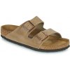 BIRKENSTOCK Šľapky Arizona Soft Footbed Hnedá