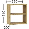 Casarredo RENO II malý regál, dub Artisan