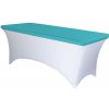 TENTino Elastická čiapka STANDARD na dosku skladacieho stola 152x76 cm VIAC FARIEB Farba obrusu: TYRKYSOVÁ / TURQUOISE
