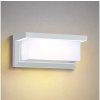 Brilagi | Brilagi-LED Vonkajšie nástenné svietidlo so senzorom BRICKY LED/12W/230V biela IP54 | BG1701