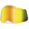 Dvojité vetrané sklo pre okuliare 100 % Strata 2 / Accuri 2/ Racecraft 2 mirror gold one size