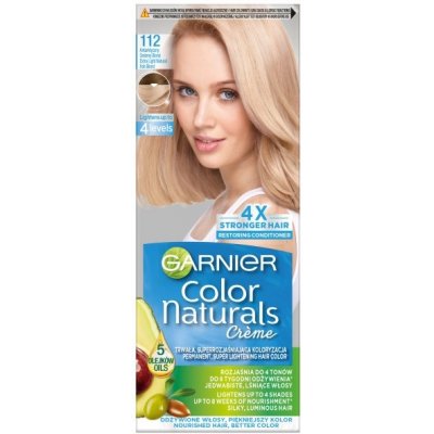 Garnier Color Naturals Krémová farba na vlasy 112 Arctic Silver Blonde