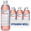 Vitamin Well Vitamínová voda nesýtená Hydrate rebarbora jahoda 0,5 l