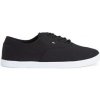 Tommy Hilfiger Nízke tenisky Canvas Lace Up Čierna
