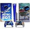 Polep na konzoli - PS5 SLIM diskovou verzi - Astrobot, TN-P5SDisc-0685