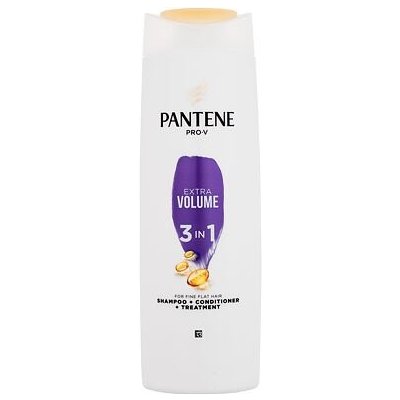Pantene Extra Volume 3 in 1 360 ml objemový šampon, kondicionér a maska pro jemné vlasy pro ženy