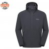 Rab Borealis Hooded Jacket, beluga - pánská softshellová bunda XL