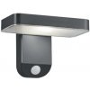 R22261142 TRIO RL ESQUEL vonkajšie solárne nástenné LED svietidlo s pohybovým senzorom 4,5W/290lm 3000K IP44 antracit