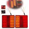 2x SVETLO ZADNÁ ZDRUŽENÁ LED AUTO SVETLO 12V PRE PRÍVES, AUTOPRÍVES, SÚPRAVA