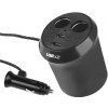 Carmotion Rozdelovač zásuvky autozapalovača 12/24V + 2 x USB