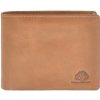 GreenBurry RFID wallet, horizontal TORNADO peanut brown 1089-24