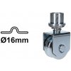 Vodiace koliesko 58mm pre U-profil 16, otočné