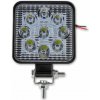 MasterLED 27W LED svetlomet Off-road, prídavne pracovné svietidlo štvorcové, 12V/24V, VIP3909