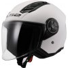 Prilba na motorku LS2 OF616 Airflow II Solid Gloss Biela M