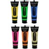 TFY HB6560 Sada UV neon make-up farieb na tvár a telo 6ks