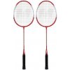 Merco Classic set badmintonová raketa červená