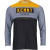 KENNY cyklo dres CHARGER 22 black/yellow - 2XL