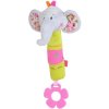 BABY ONO Plyšová pískací hračka s kousátkem Baby Ono sloník