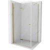 Mexen Lima sprchovací kút 90x80 cm, priehľadná, zlatá, 856-090-080-50-00