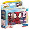 Obrázkové kocky - Spidey a jeho úžasní priatelia 6 kusov