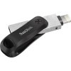 SanDisk iXpand™ Flash Drive Go USB pamäť pre smartphone a tablet čierna, strieborná 256 GB USB 3.2 Gen 1 (USB 3.0), Lightning konektor Apple; SDIX60N-256G-GN6NE