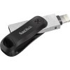 SanDisk iXpand™ Flash Drive Go USB pamäť pre smartphone a tablet čierna, strieborná 256 GB USB 3.2 (Gen 1x1), Lightning konektor Apple; SDIX60N-256G-GN6NE