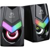 MARVO REPRODUKTORY SG-118, 2.0, 6W, CIERNE, REG. HLASITOSTI, HERNA, 150HZ-20KHZ, RGB vystavený kus