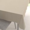 Biante Veľký dekoračný obdĺžnikový obrus BKM-305 Krémové cik-cak pásiky 200x240 cm