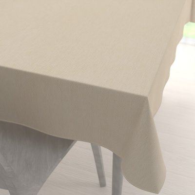 Biante obdĺžnikový obrus BKM-305 Krémové cik-cak pásiky 120x200 cm