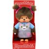 Plyšák MONCHHICHI v kočičím overalu 20cm