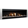 BIO FLAME biokrb Easy XL Open Nerez Vertical 140x40 cm