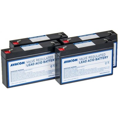 Avacom AVA-RBP04-06070-KIT set batérií pre UPS CyberPower, EATON, Effekta AVA-RBP04-06070-KIT