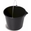 Prosperplast Stavebné vedro s lievikom BUCK II čierne, variant 20 l