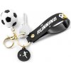 Prívesok na kľúče pre futbalistu – 3D lopta