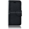 Puzdro Fancy Book Samsung Galaxy Xcover 3 G388/G389 - čierne