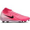 Pánske kopačky Nike, PHANTOM LUNA II ACADEMY FG/MG ružová,čierna, 42.5 EU
