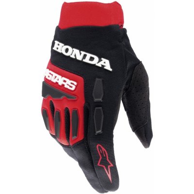Rukavice ALPINESTARS Full Bore, kolekcia Honda 2024 (červená/čierna) XL