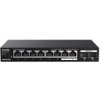 Tenda TEM2010X - Multi-gigabit switch, 8x 2.5G RJ45 + 2x 10G SFP+ port, MAC 16K, ochrana 6kV