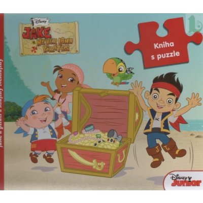 Jake a piráti z krajiny Nekrajiny Kniha s puzzle