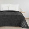 SZ Deka AMBER s vafľovou štruktúrou 200x220cm čierna