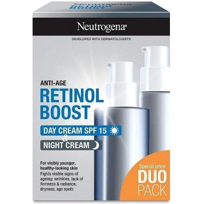 NEUTROGENA Retinol Boost DuoPack Deň + Noc 2× 50 ml