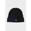 ČAPICA GANT UNISEX. SHIELD WOOL BEANIE BLACK