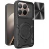 Techsuit - CamGuard Pro kryt s ochranou fotoaparátu pre Xiaomi 15T Pro – čierny