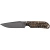 Nôž TB OUTDOOR Commandeur All Purpose Knife Ziricote Wood Handle Farba: čierna/hnedá