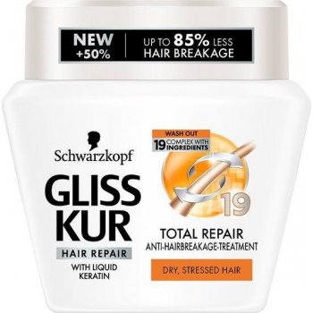 Schwarzkopf Gliss Total Repair 2-in-1 Replenish Treatment maska 300 ml